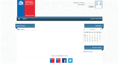 Desktop Screenshot of e-learning.ispch.cl